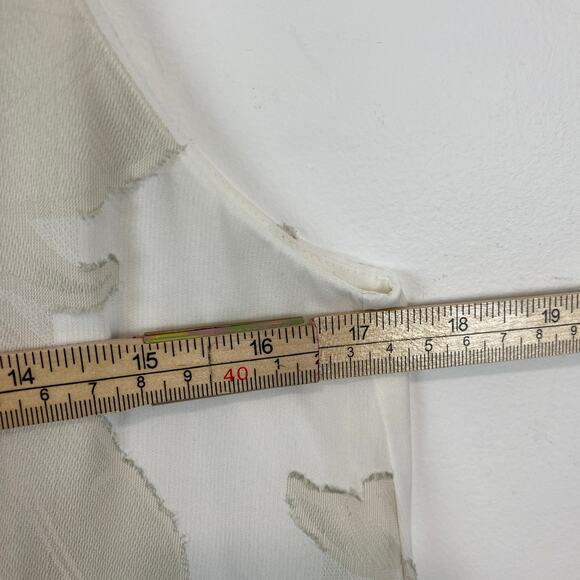 FAIRYCORE Ann Taylor Scarf Dress – Draped Whimsical Romance – Size 14 - Picture 7 of 9